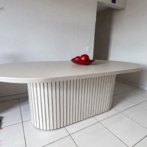 Mesa com Tampo de Vidro