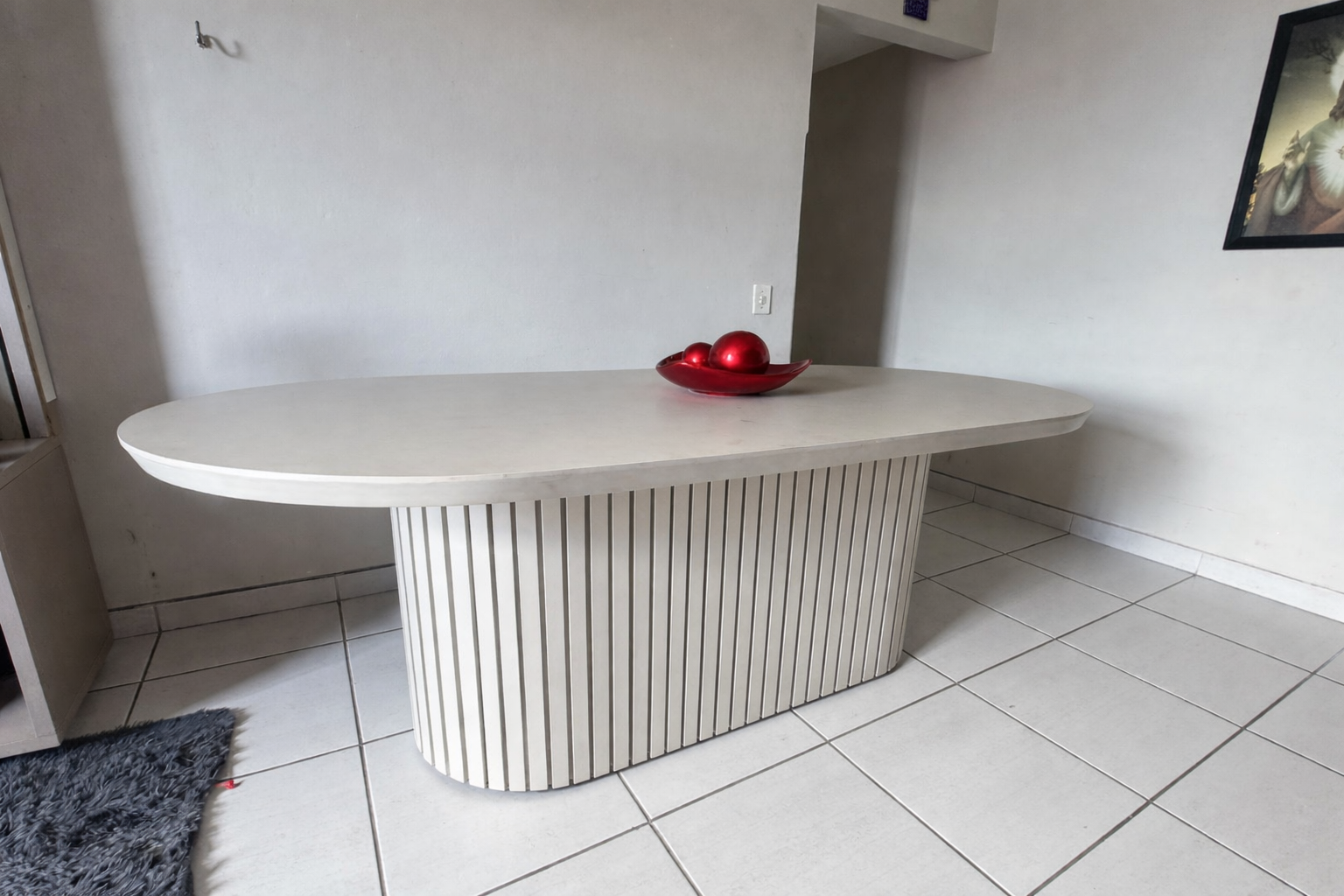 Mesa com Tampo de Vidro