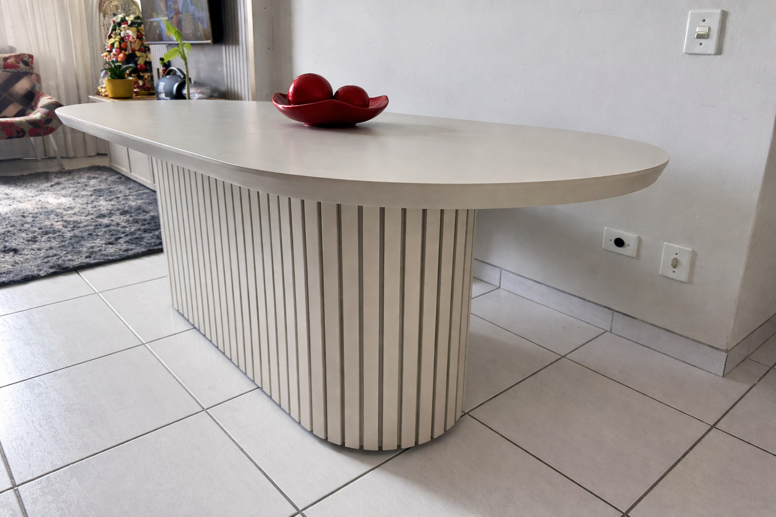 Mesa com Tampo de Vidro - Imagem 2
